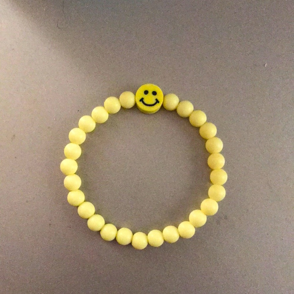 Yellow bracelet